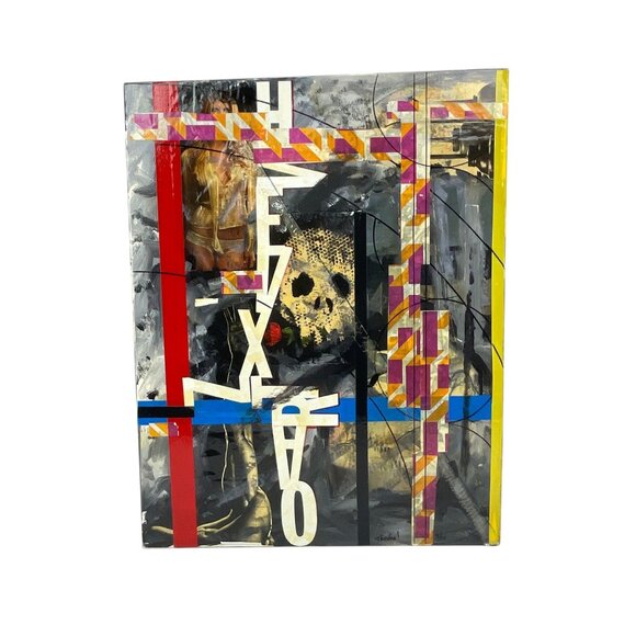 Trevor Williamson The Little Death Original Mixed Media Art 22'' X 28'' For Home - Picture 1 of 16